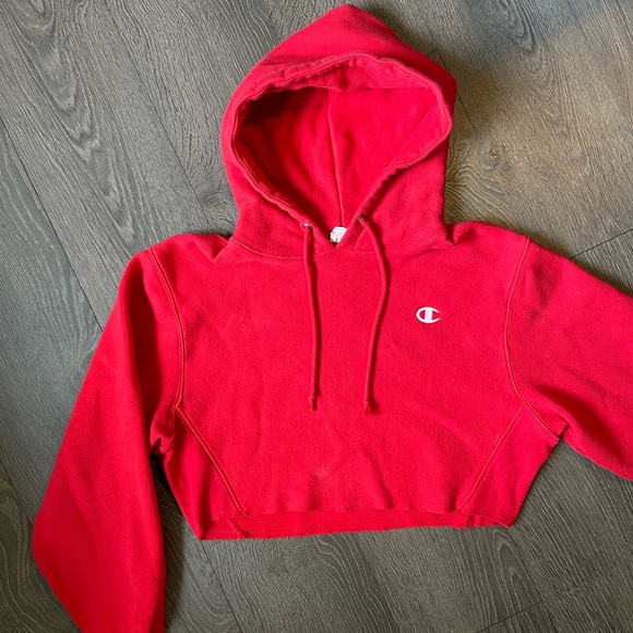Champion Tops - Champion Reverse Weave Crop Hoodie